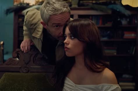 jenna ortega martin freeman x rated scene|Jenna Ortega, 21, and Martin Freeman, 52, sex scene in Millers。